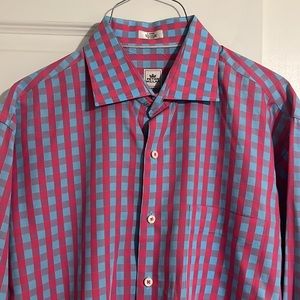 Peter Millar mens button up shirt